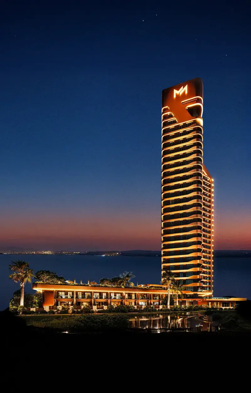 Bronz Kule — Adalet, Bayraklı / İzmir, Konut ve Medikal Suit