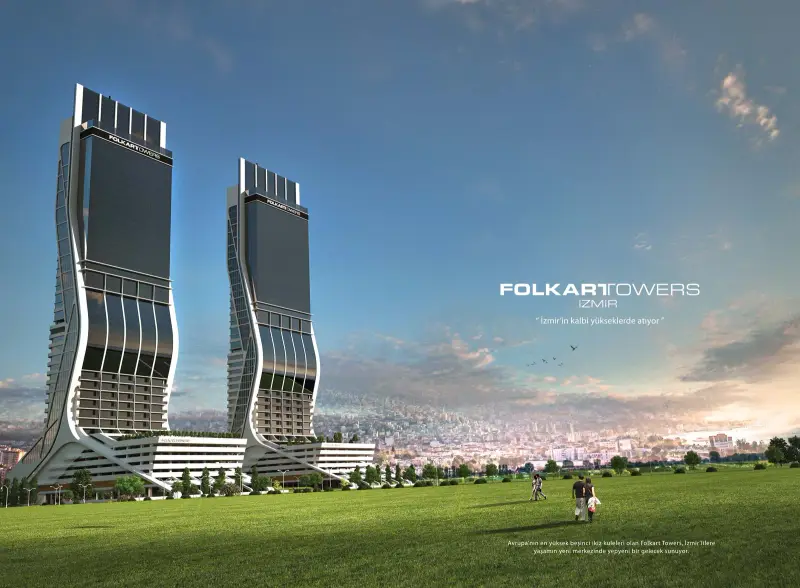 Folkart Towers — Adalet, Bayraklı / İzmir, Rezidans, Ofis ve Ticari Alan